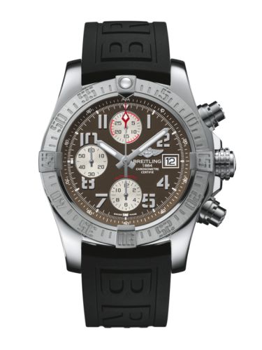 Breitling Avenger II Paslanmaz Çelik / Tungsten Gray / Kauçuk / Pin 43mm, referans A1338111/F564/152S/A20S.1