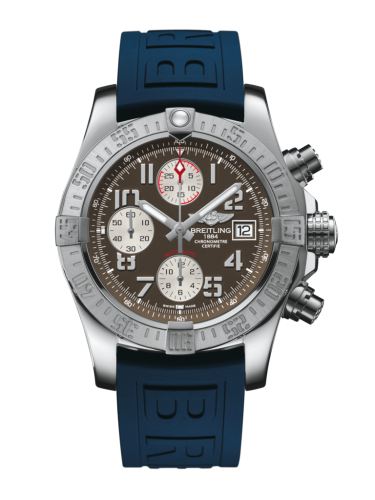 Breitling Avenger II Paslanmaz Çelik / Tungsten Gray / Kauçuk / Pin 43mm, referans A1338111/F564/158S/A20S.1