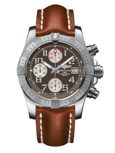 Breitling Avenger II Paslanmaz Çelik / Tungsten Gray / Calf / Pin 43mm, referans A1338111/F564/433X/A20BA.1