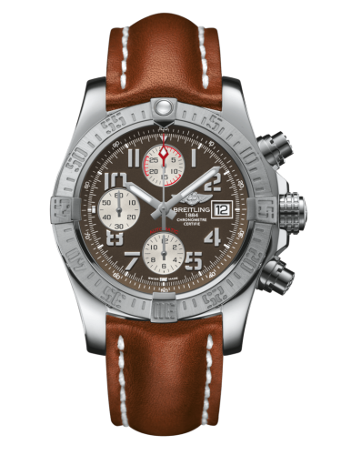 Breitling Avenger II Paslanmaz Çelik / Tungsten Gray / Calf / Folding 43mm, referans A1338111/F564/434X/A20D.1