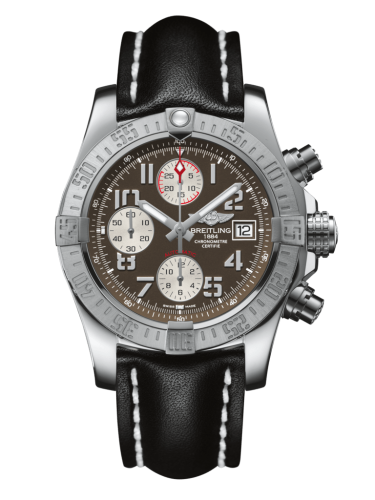 Breitling Avenger II Paslanmaz Çelik / Tungsten Gray / Calf / Folding 43mm, referans A1338111/F564/436X/A20D.1