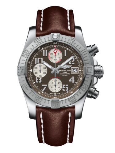 Breitling Avenger II Paslanmaz Çelik / Tungsten Gray / Calf / Pin 43mm, referans A1338111/F564/437X/A20BA.1