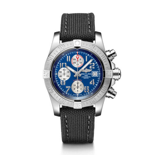 Breitling Avenger II Paslanmaz Çelik / Mariner Mavi / Military / Pin 43mm, referans A13381111C1W1