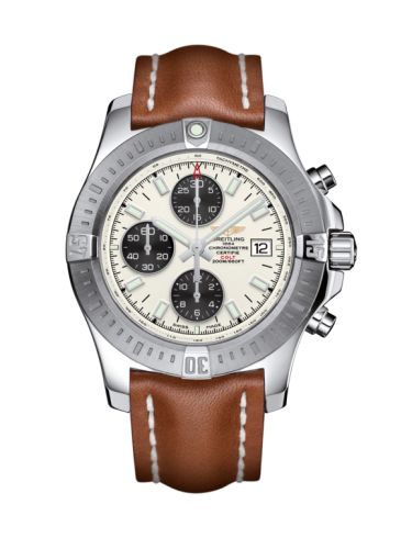 Colt Chronograph Automatic Paslanmaz Çelik / Stratus Gümüş / Calf / Pin 44 mm