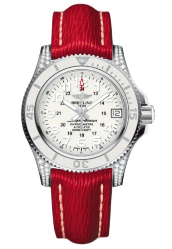 Breitling Superocean II 36 Elmas / Beyaz / Sahara, referans A1731267.A775.251X