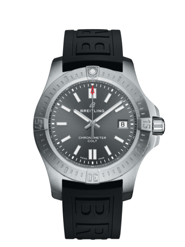 Breitling Chronomat Colt 41 Automatic Tempest Gri / Kauçuk / Folding 41.1mm, referans A17313101F1S1