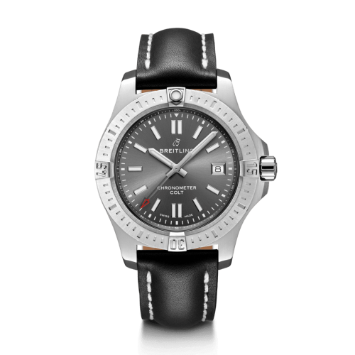 Breitling Chronomat Colt 41 Automatic Tempest Gri / Calf / Pin 41.1mm, referans A17313101F1X1
