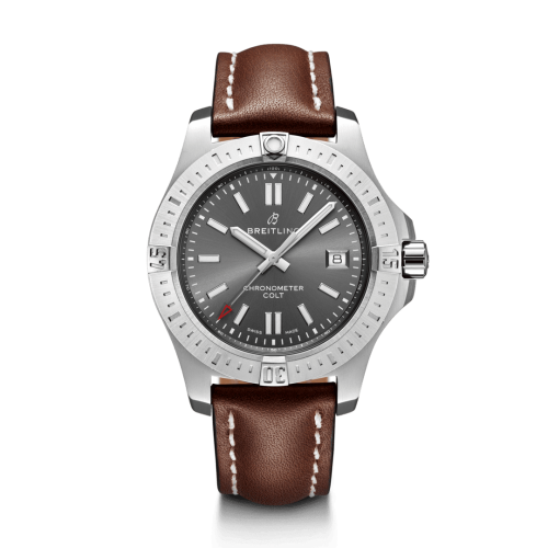 Breitling Chronomat Colt 41 Automatic Tempest Gri / Calf / Folding 41.1mm, referans A17313101F1X3