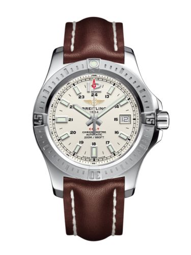 Breitling Colt 41 Automatic Stratus Gümüş / Calf, referans A1731311.G820.431X