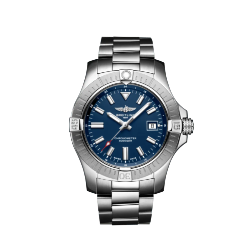 Breitling Avenger Automatic 43 Paslanmaz Çelik / Mavi / Bilezik, referans A17318101C1A1