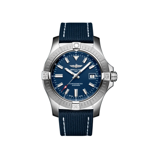 Breitling Avenger Automatic 43 Paslanmaz Çelik / Mavi / Military / Pin, referans A17318101C1X1