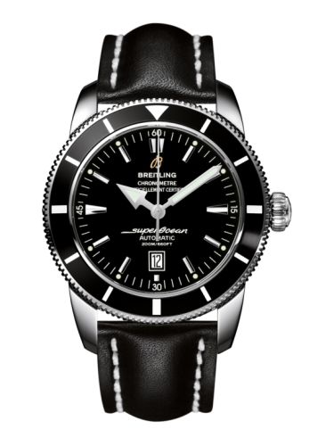 Breitling Superocean Heritage 46 Paslanmaz Çelik / Siyah / Siyah / Calf, referans A1732024.B868.441X