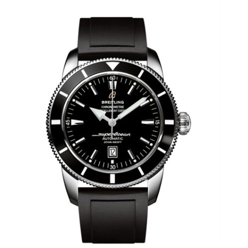 Breitling Superocean Heritage 46 Paslanmaz Çelik / Siyah / Siyah / Kauçuk, referans A1732024.B868.135S