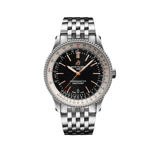 Breitling Navitimer Automatic 41 Automatic Paslanmaz Çelik / Siyah / Bilezik, referans A17326211B1A1