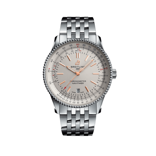 Breitling Navitimer Automatic 41 Automatic Paslanmaz Çelik / Gümüş / Bilezik, referans A17326211G1A1