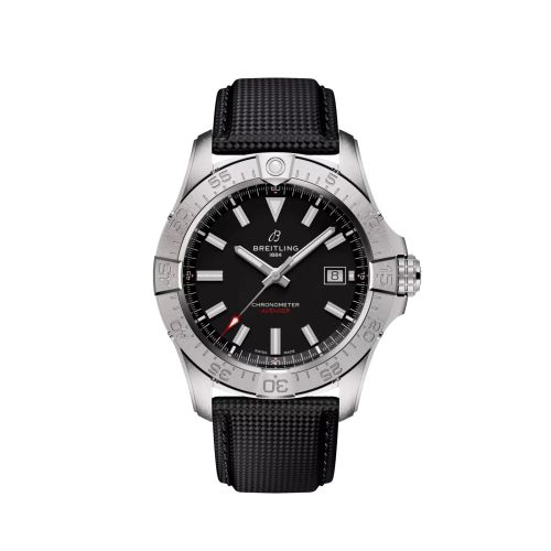 Breitling Avenger Automatic 42 Paslanmaz Çelik / Siyah / Kayış, referans A17328101B1X1