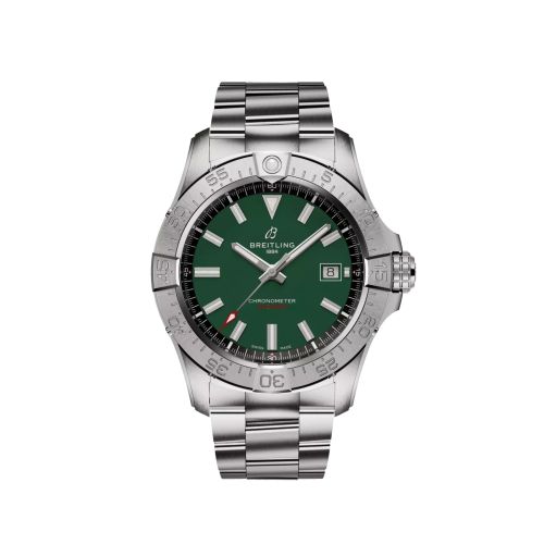 Breitling Avenger Automatic 42 Paslanmaz Çelik / Yeşil / Bilezik, referans A17328101L1A1