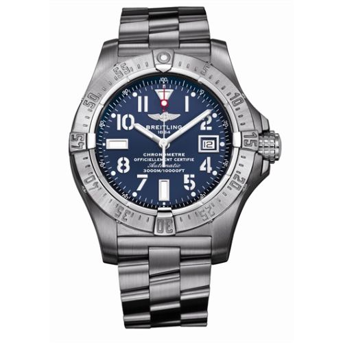 Breitling Avenger Seawolf Paslanmaz Çelik / Mavi 45.4mm, referans A1733010.C756