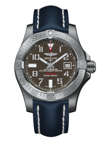 Breitling Avenger II Seawolf Paslanmaz Çelik / Tungsten Gray / Calf / Pin 45mm, referans A1733110/F563/105X/A20BASA.1