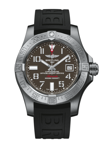 Breitling Avenger II Seawolf Paslanmaz Çelik / Tungsten Gray / Kauçuk / Pin 45mm, referans A1733110/F563/152S/A20SS.1