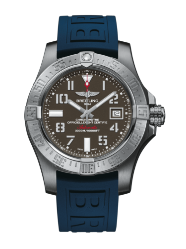 Breitling Avenger II Seawolf Paslanmaz Çelik / Tungsten Gray / Kauçuk / Folding 45mm, referans A1733110/F563/157S/A20DSA.2