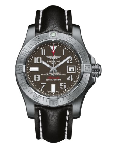 Breitling Avenger II Seawolf Paslanmaz Çelik / Tungsten Gray / Calf / Pin 45mm, referans A1733110/F563/435X/A20BASA.1