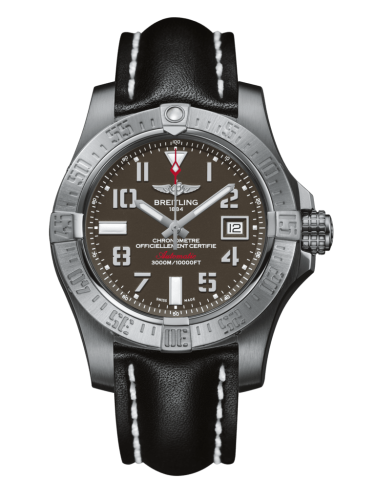Breitling Avenger II Seawolf Paslanmaz Çelik / Tungsten Gray / Calf / Folding 45mm, referans A1733110/F563/436X/A20DSA.1
