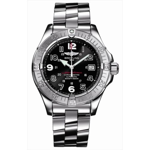 Breitling Superocean Arrow Hand / Siyah / Bilezik 42mm, referans A1736006.B909