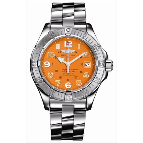 Breitling Superocean Arrow Hand / Turuncu / Bilezik 42mm, referans A1736006.O506