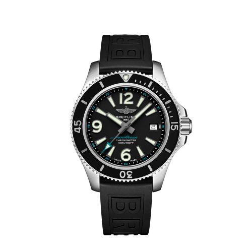 Breitling Superocean 42 Paslanmaz Çelik / Siyah - Premiers de Cordée, referans A173666A1B1S1