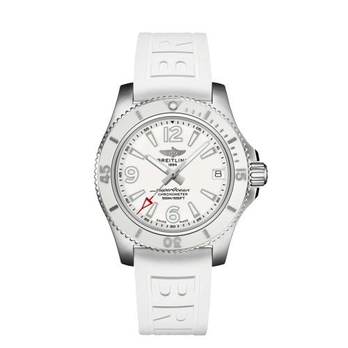 Breitling Superocean 42 Paslanmaz Çelik / Beyaz / Japan, referans A17366D21A1S1