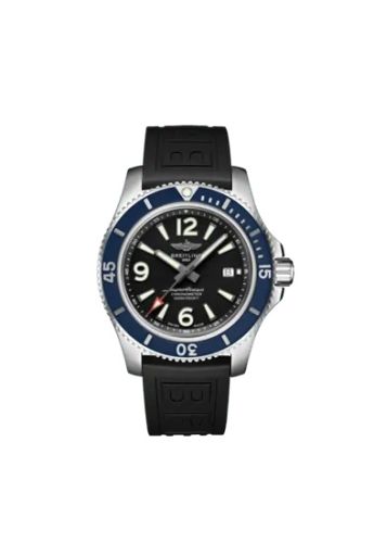 Breitling Superocean 44 Paslanmaz Çelik / UK Edition / Kauçuk / Pin, referans A173678A1B1S1