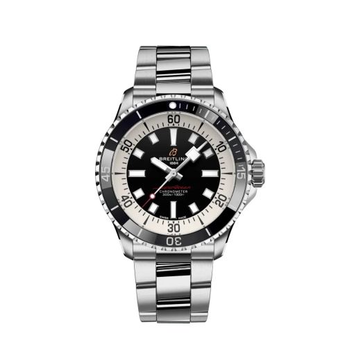 Breitling SuperOcean Automatic 42 Paslanmaz Çelik / Siyah / Bilezik, referans A17375211B1A1