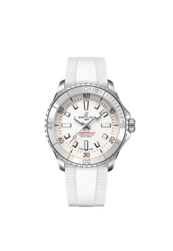 Breitling SuperOcean Automatic 42 Paslanmaz Çelik / Beyaz / Japan, referans A17375A71A1S1