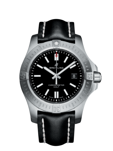 Breitling Chronomat Colt 44 Automatic Siyah / Calf / Pin, referans A17388101B1X1