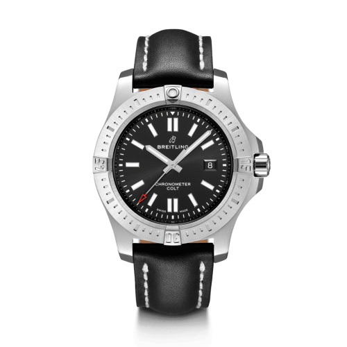 Breitling Chronomat Colt 44 Automatic Siyah / Calf / Folding, referans A17388101B1X2