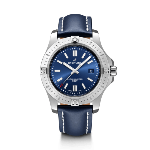 Breitling Chronomat Colt 44 Automatic Mavi / Calf / Pin, referans A17388101C1X1