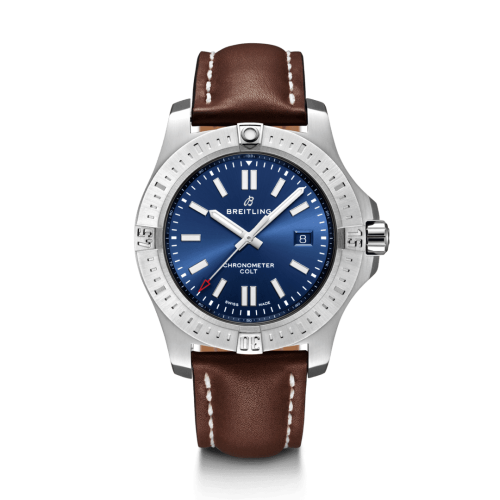 Breitling Chronomat Colt 44 Automatic Mavi / Calf / Folding, referans A17388101C1X4