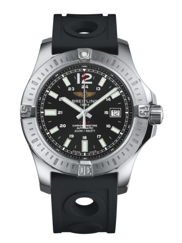 Breitling Colt 44 Automatic Volcano Siyah / Kauçuk, referans A1738811.BD44.227S