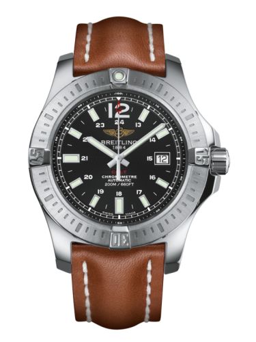 Breitling Colt 44 Automatic Volcano Siyah / Calf, referans A1738811.BD44.433X