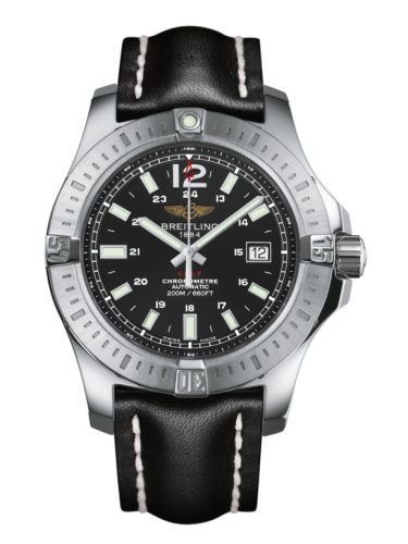 Breitling Colt 44 Automatic Volcano Siyah / Calf, referans A1738811.BD44.435X