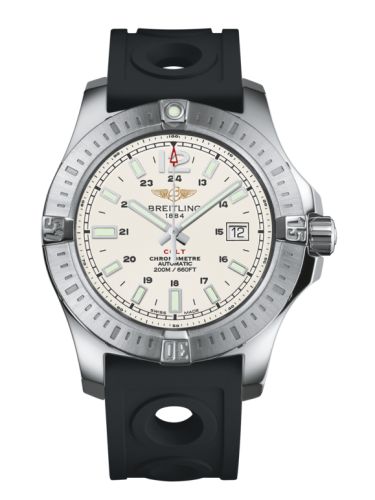 Breitling Colt 44 Automatic Stratus Gümüş / Kauçuk, referans A1738811.G791.227S