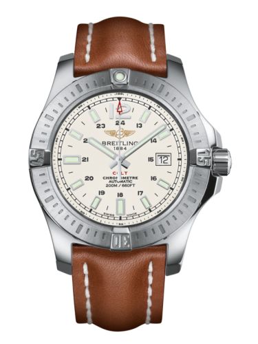 Breitling Colt 44 Automatic Stratus Gümüş / Calf, referans A1738811.G791.433X