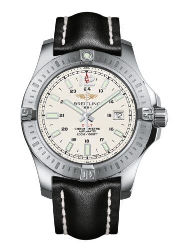Breitling Colt 44 Automatic Stratus Gümüş / Calf, referans A1738811.G791.435X