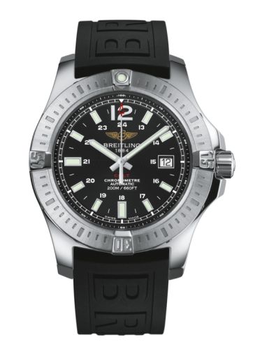 Breitling Colt 44 Automatic Volcano Siyah / Kauçuk, referans A1738811.BD44.152S