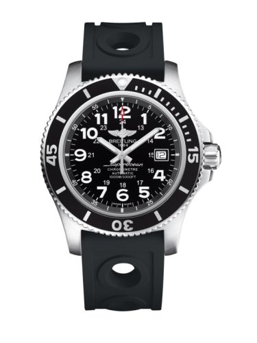 Breitling Superocean II 44 Paslanmaz Çelik / Siyah / Volcano Siyah / Ocean Racer II / Pin, referans A17392D7/BD68/227S/A20SS.1