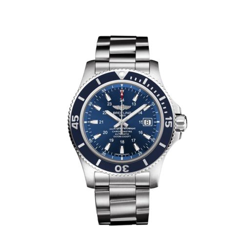 Breitling Superocean II 44 Paslanmaz Çelik / Mavi / Japan Special Edition, referans A17392D8/CA09/161A