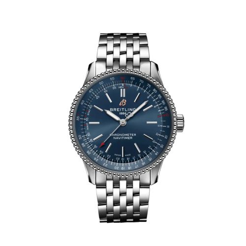 Breitling Navitimer 1 35 Automatic Stainless Steel / Blue / Bracelet, reference A17395161C1A1