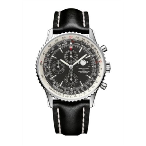 Breitling Navitimer 1461 Stainless Steel / Black / Calf / Pin 46mm, reference A1937012/BA57/441X/A20BA.1