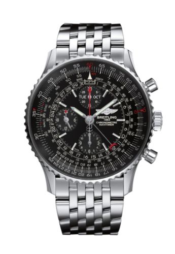 Breitling Navitimer 1884 Stainless Steel / Black / Bracelet 46mm, reference A2135024.BE62.443A